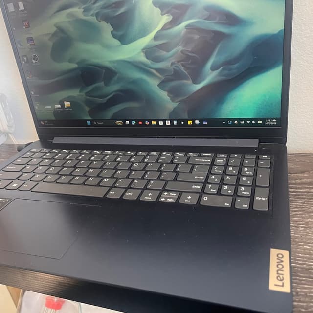 Lenovo Laptop — Windows 11, Intel Core i5, 8GB RAM, 512GB SSD