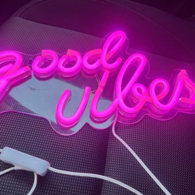 Good vibes sign