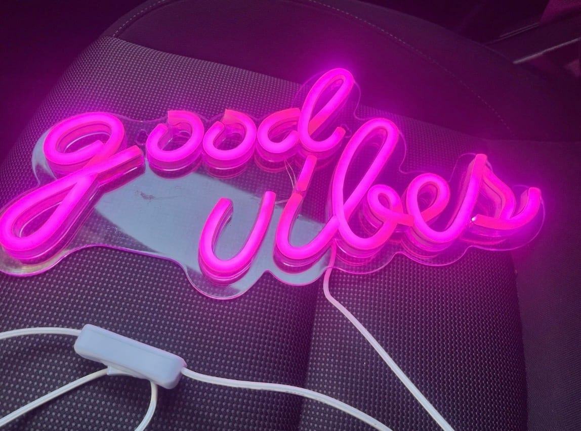 Good vibes sign